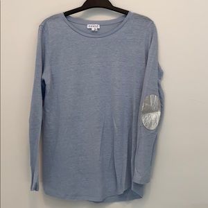 Claudie Pierlot long sleeve sweater silver patches